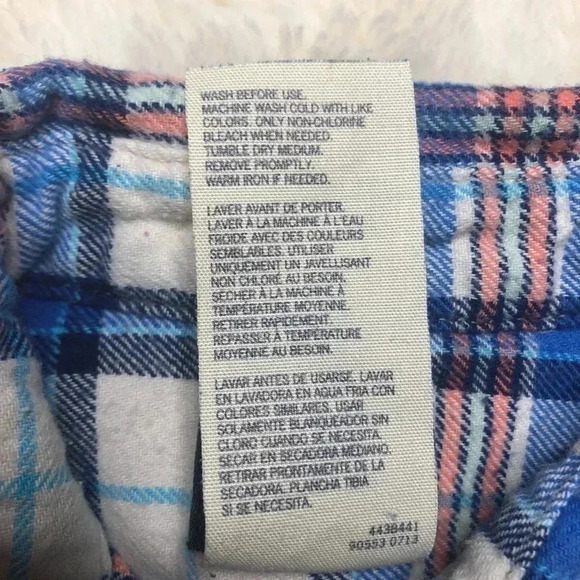 OshKosh Plaid Flannel Button-Up Shirt  Size 3T - Picture 11 of 16